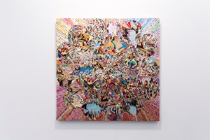 Tina Kim Gallery & <a href='/art-galleries/kukje-gallery/' target='_blank'>Kukje Gallery</a> at Frieze London 2015 Photo: © Charles Roussel & Ocula